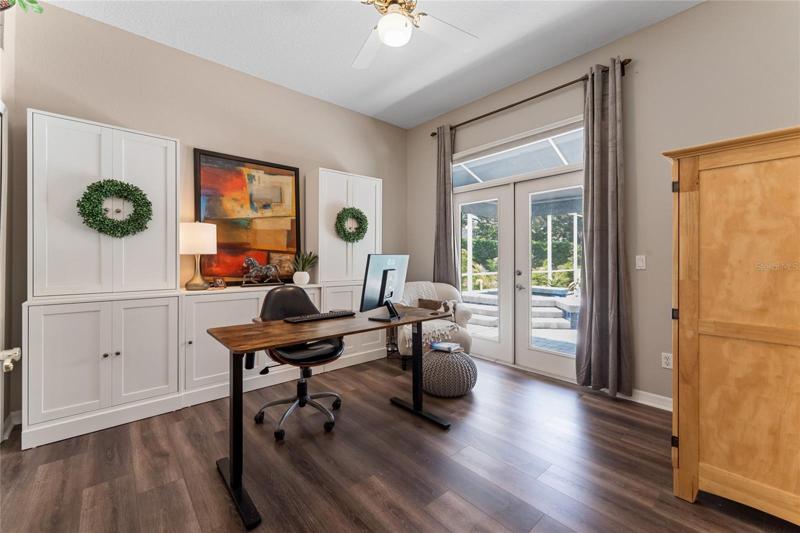 View of guest suite one (currently used as an office space)