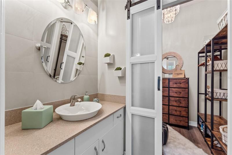 Guest suite two and three feature a jack and Jill bathroom