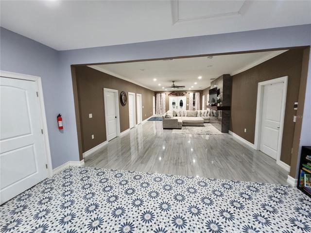View from Kitchen to Living Room