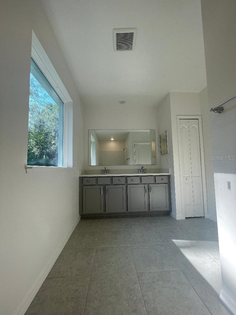 Owner's en suite vanity