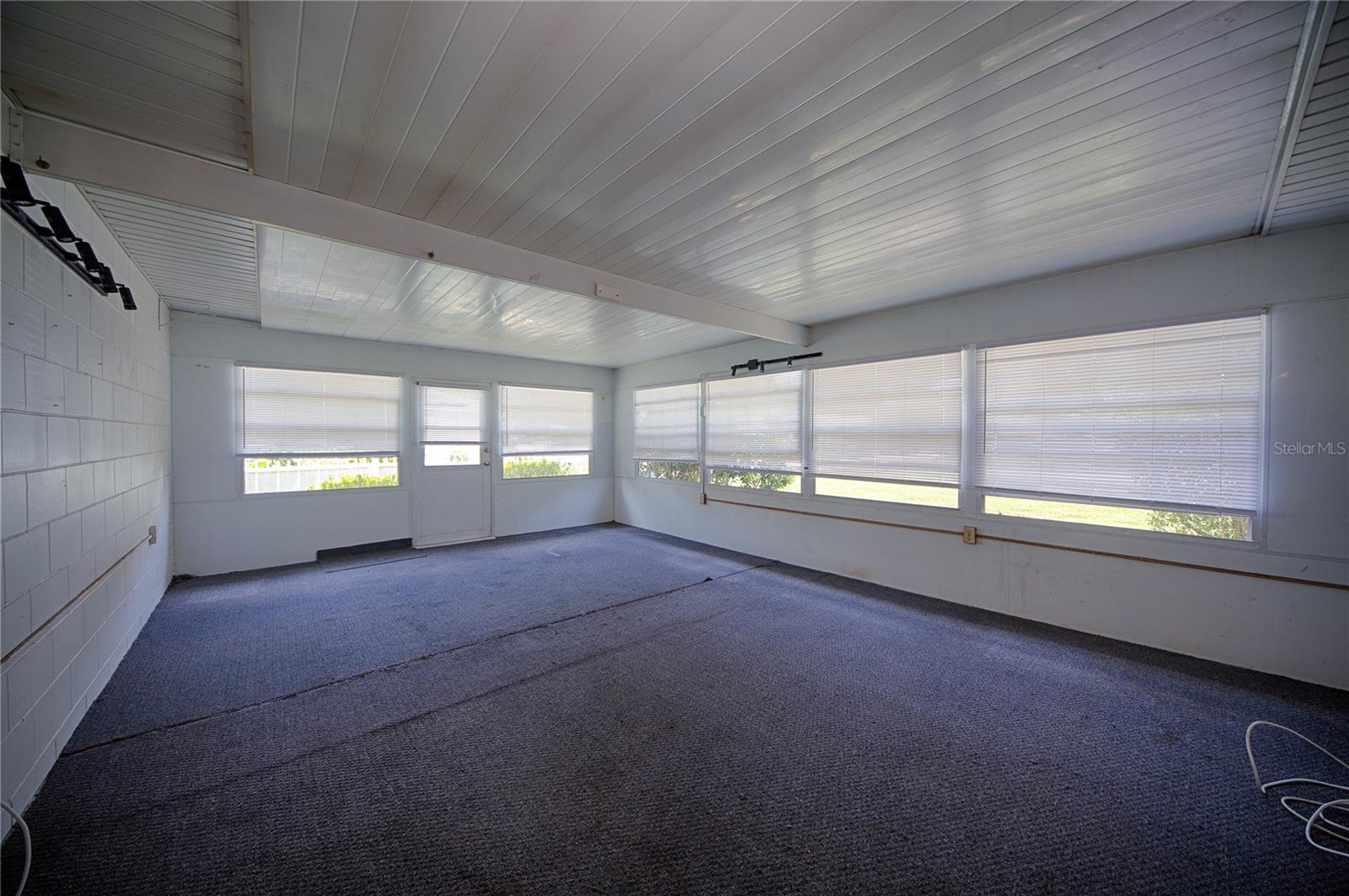 Enclosed Sun Room