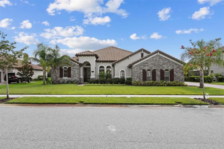 Upgraded elevation with stone accents