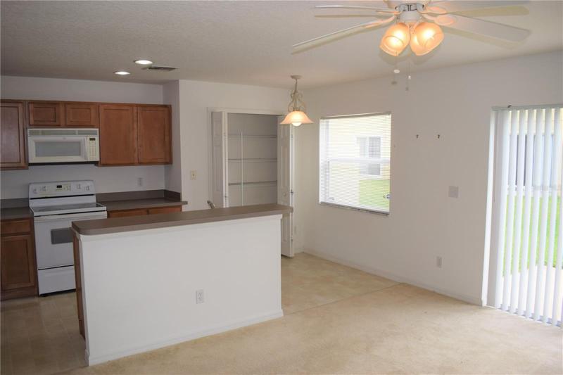 Kitchen and Family Room combo