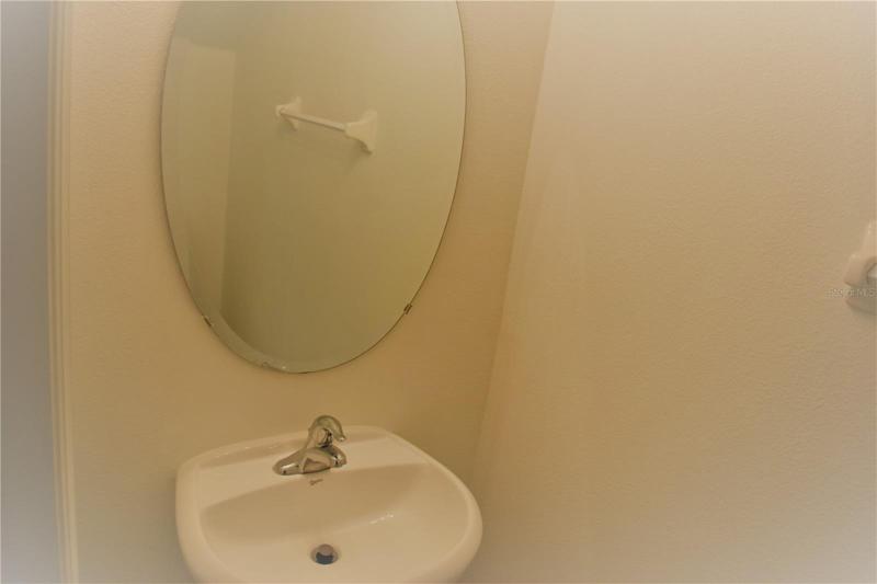 Half Bathroom downstairs