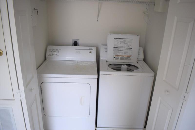 Laundry upstairs