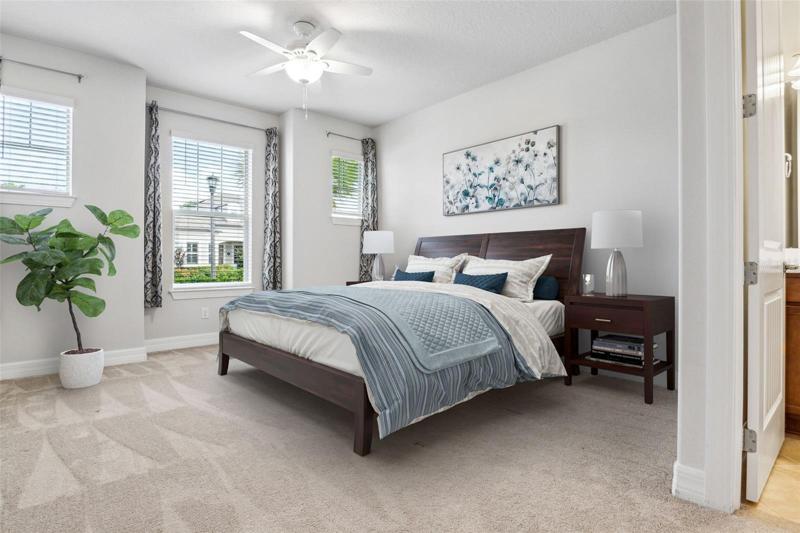 virtually staged. Bedroom 2