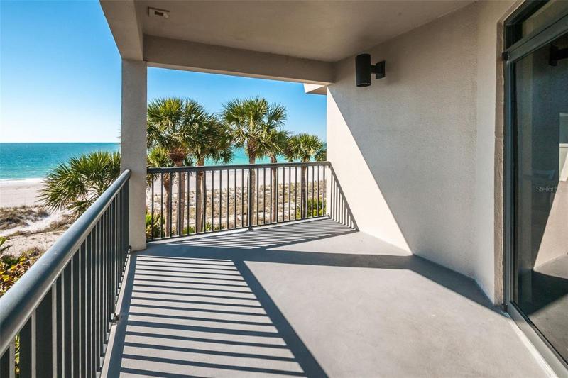 Balcony (one of two!) off the Club Room!