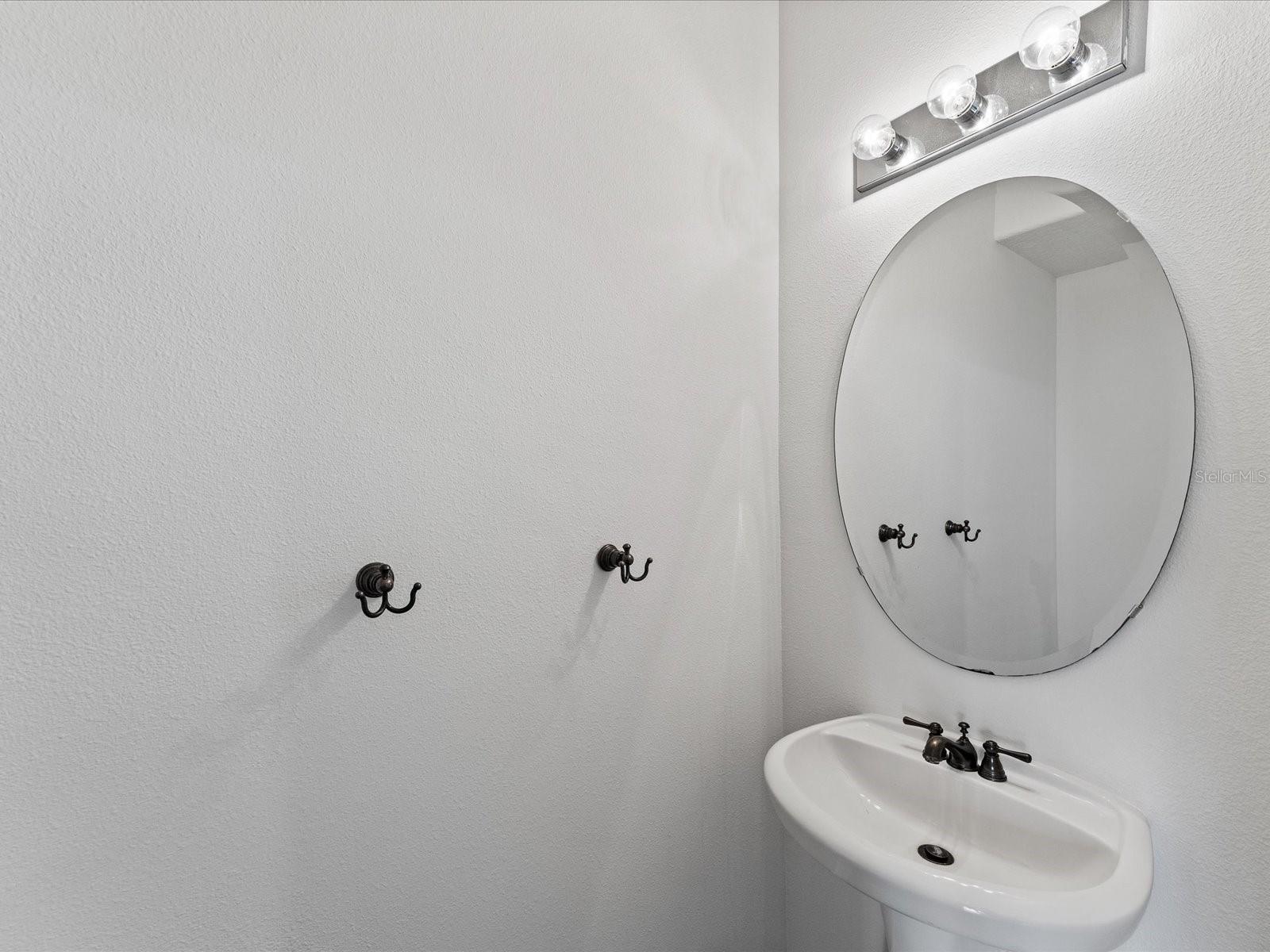 downstair half bath