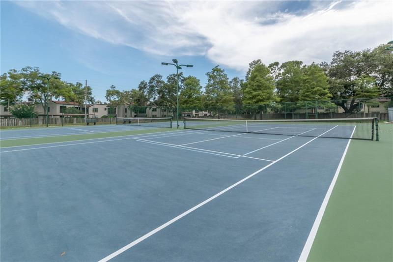 Lighted Tennis & Pickle Ball Courts