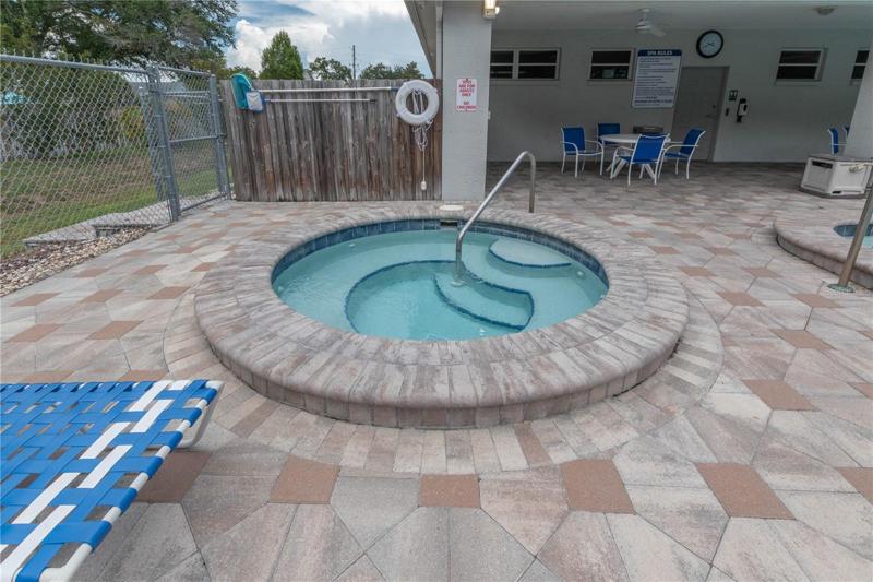 Jacuzzi at Clubhouse