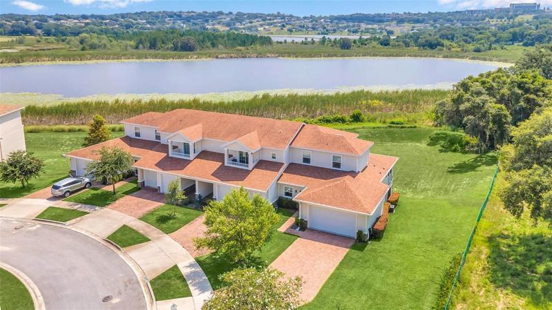 AERIAL VIEW OF THE TOWNHOUSE