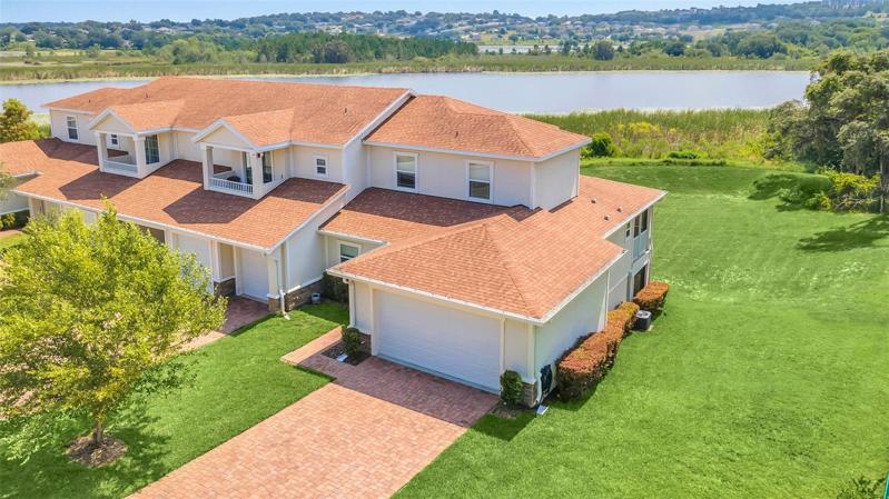 AERIAL VIEW OF THE TOWNHOUSE