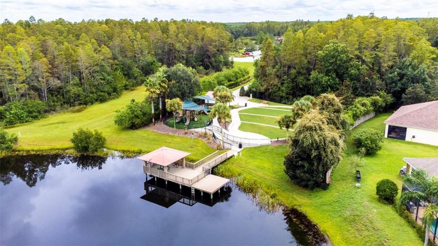 Community Fishing Lake, Amphitheater & Playground