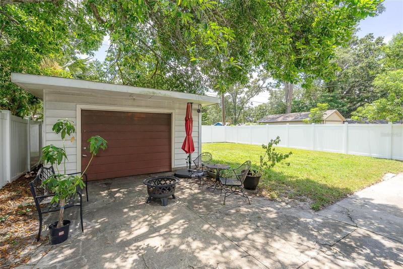 Backyard storage