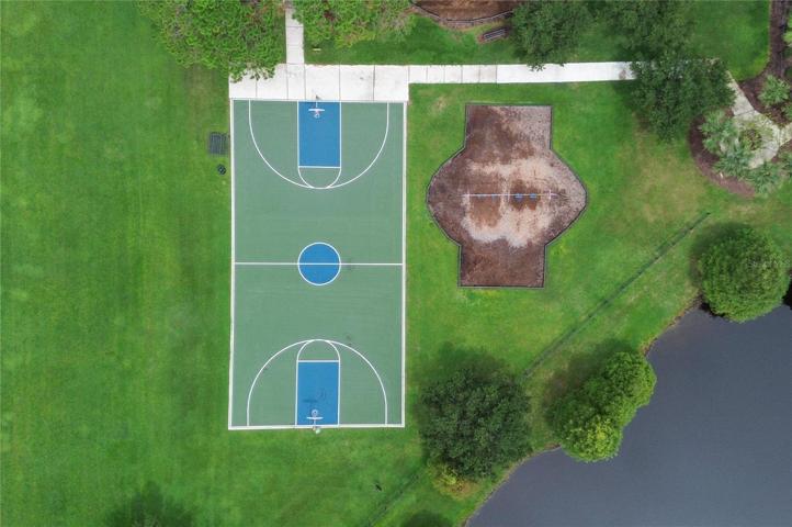 Basketball and volleyball courts for your enjoyment.