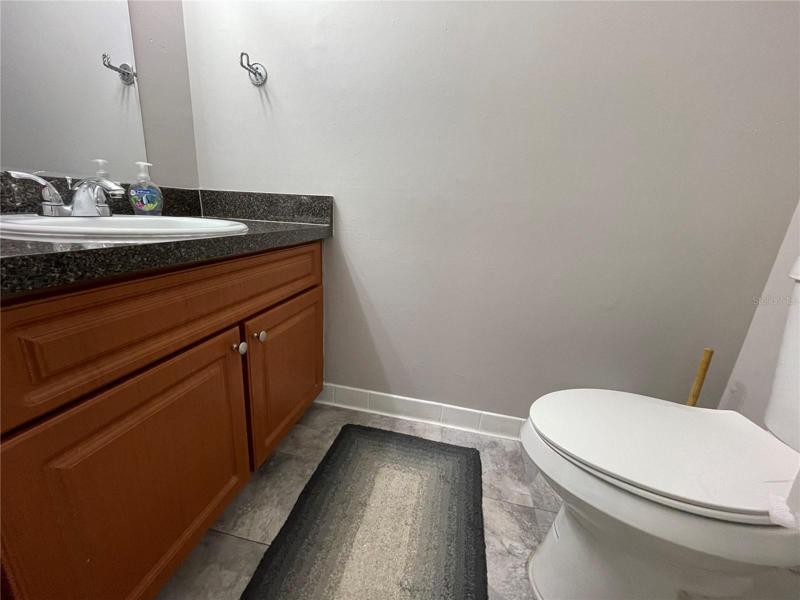 half bath downstairs