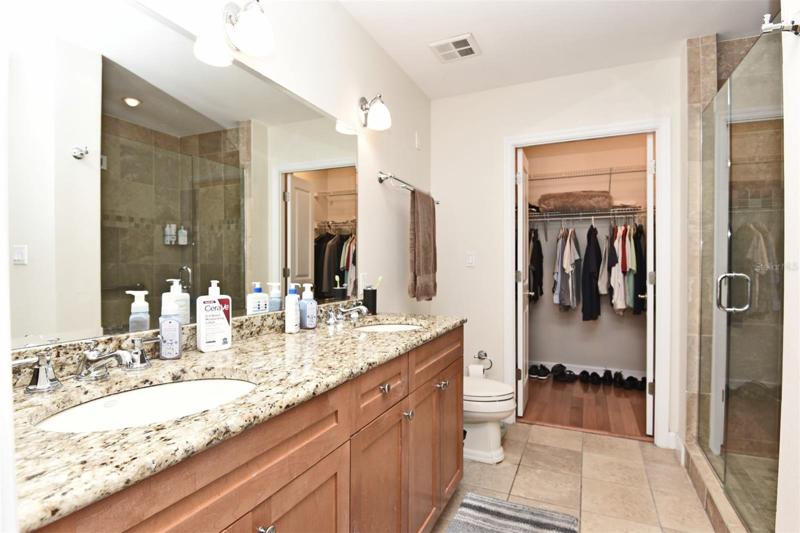 Bathroom with Closet in background