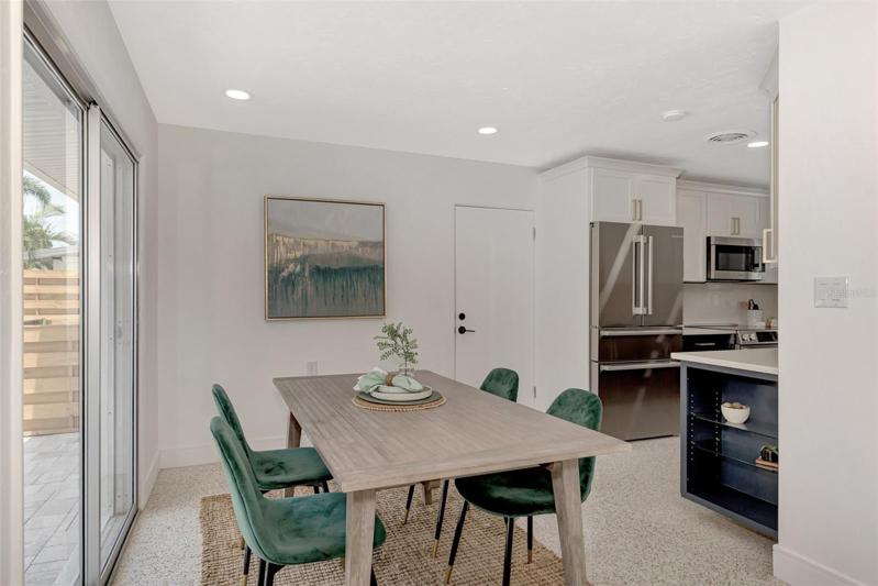 Dining Room and Kitchen
