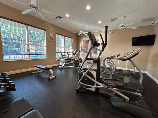 Clubhouse gym