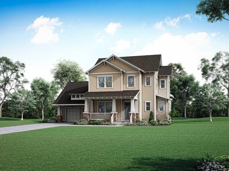 Rendering of Front of Home