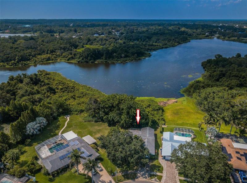 Total rear Privacy on 1/3rd of an Acre