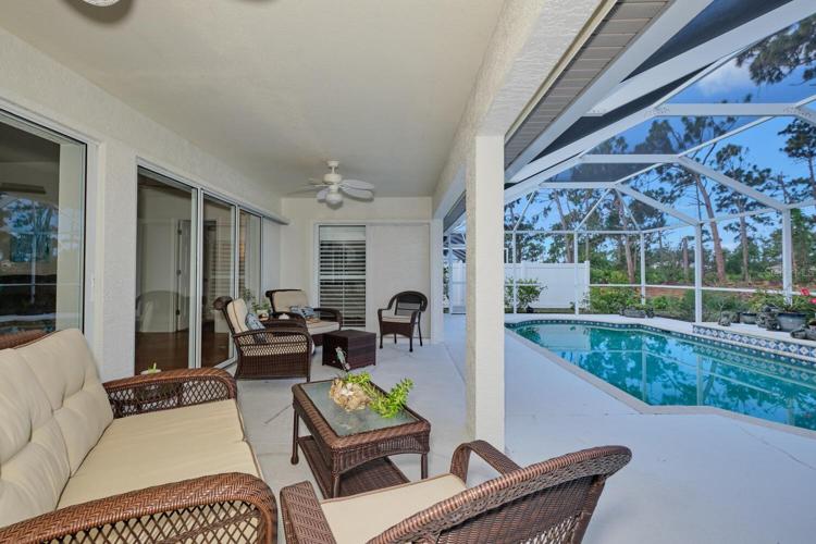 Patio and Pool area