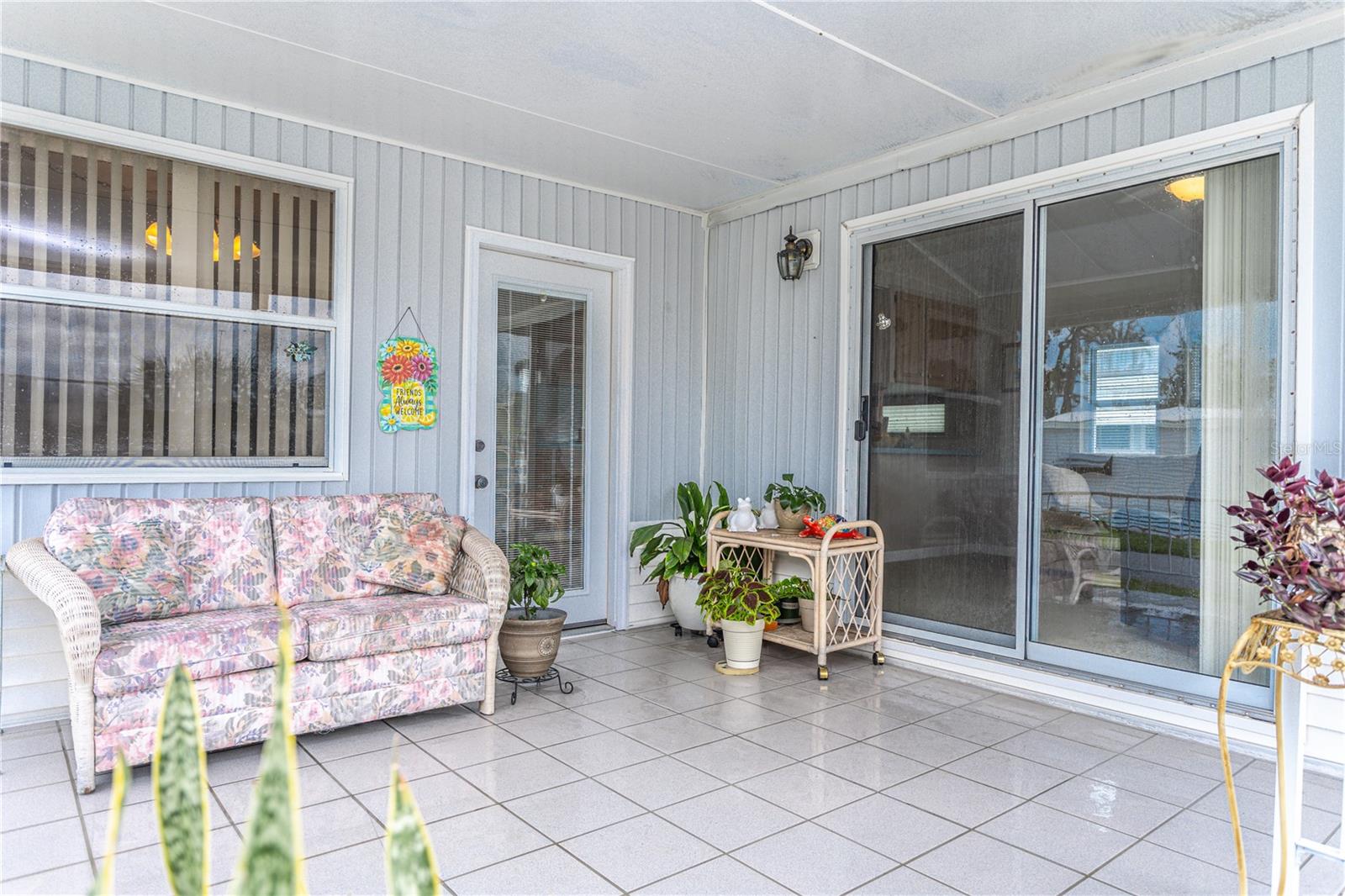 Covered patio