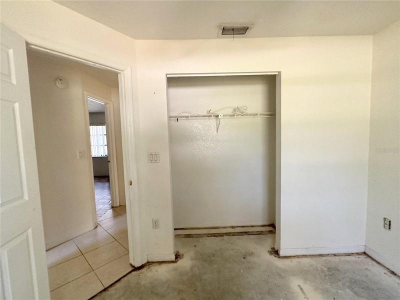 Bedroom 2 closet