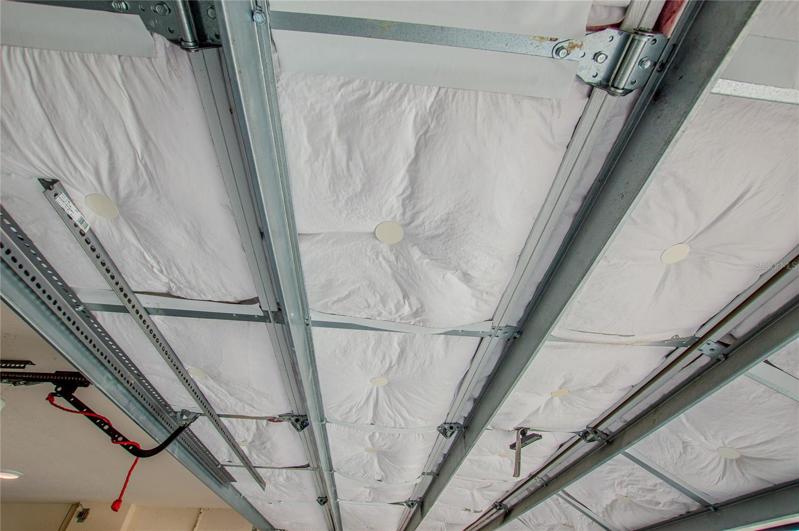 Ever see an insulated garage door?