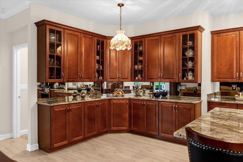 Breakfast Area / dinnette & extra cabinets for storage
