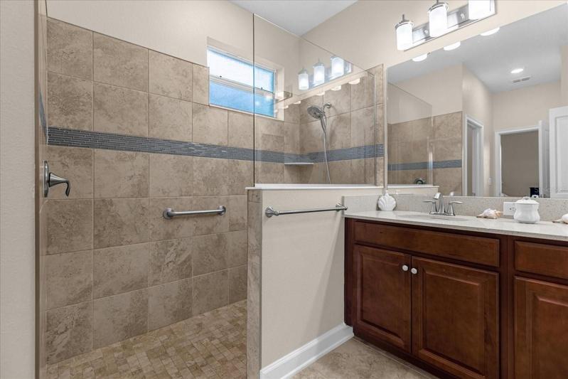 Owner's Suite Bathroom, walk in shower