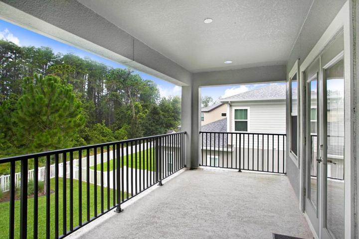 Balcony with French Doors off the Loft