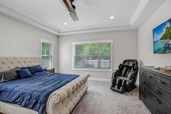 Oversized Owners Suite is Downstairs