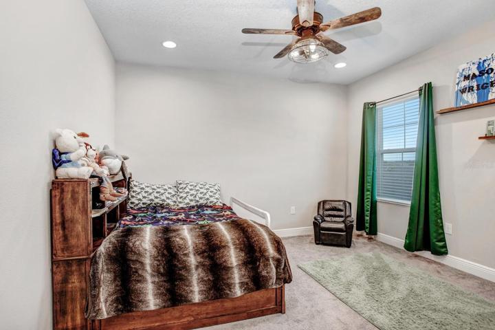 Upstairs Bedroom with Jack & Jill Bathroom
