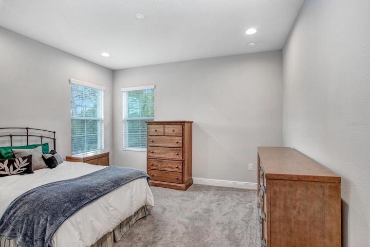 Upstairs Bedroom with Jack & Jill Bathroom