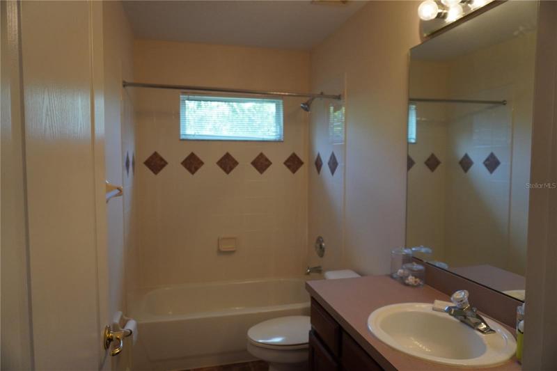 Bathroom 4 is upstairs.