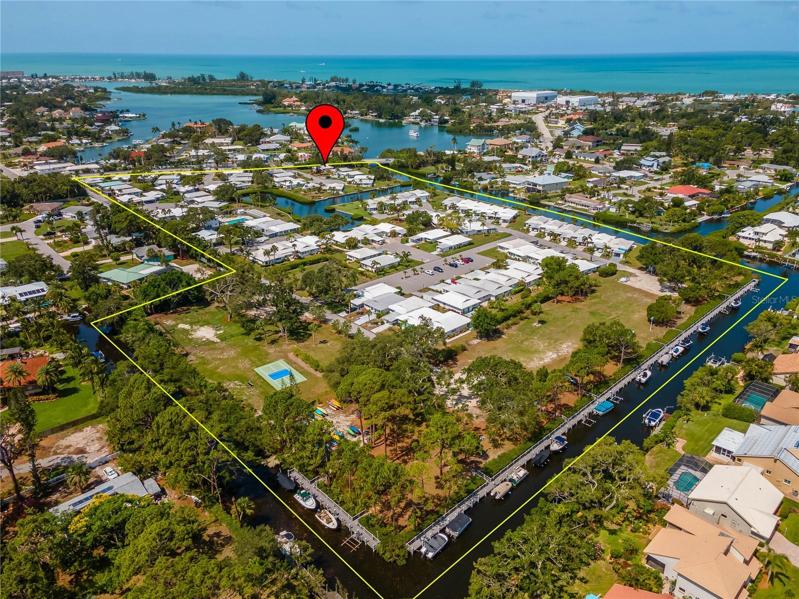 Less than 3/4 of a mile to the BEACH and surrounded by waterways makes Fair Winds Village a perfect Florida home!