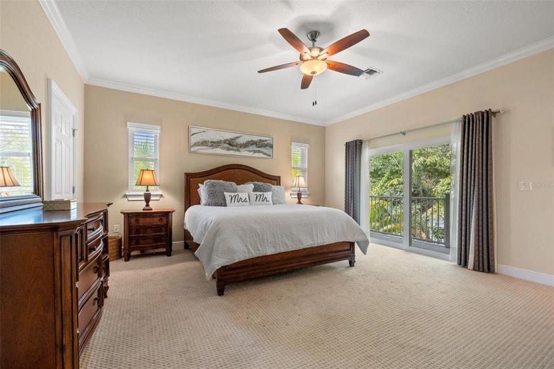 Oversized primary suite