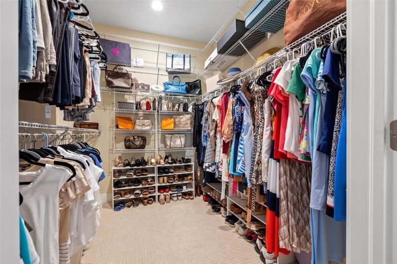 one closet for her