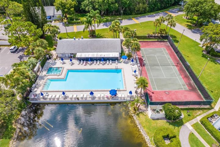 Community Pool & Tennis Court