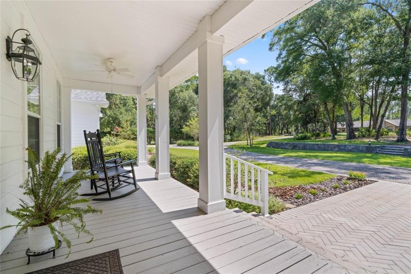 Inviting Front Porch