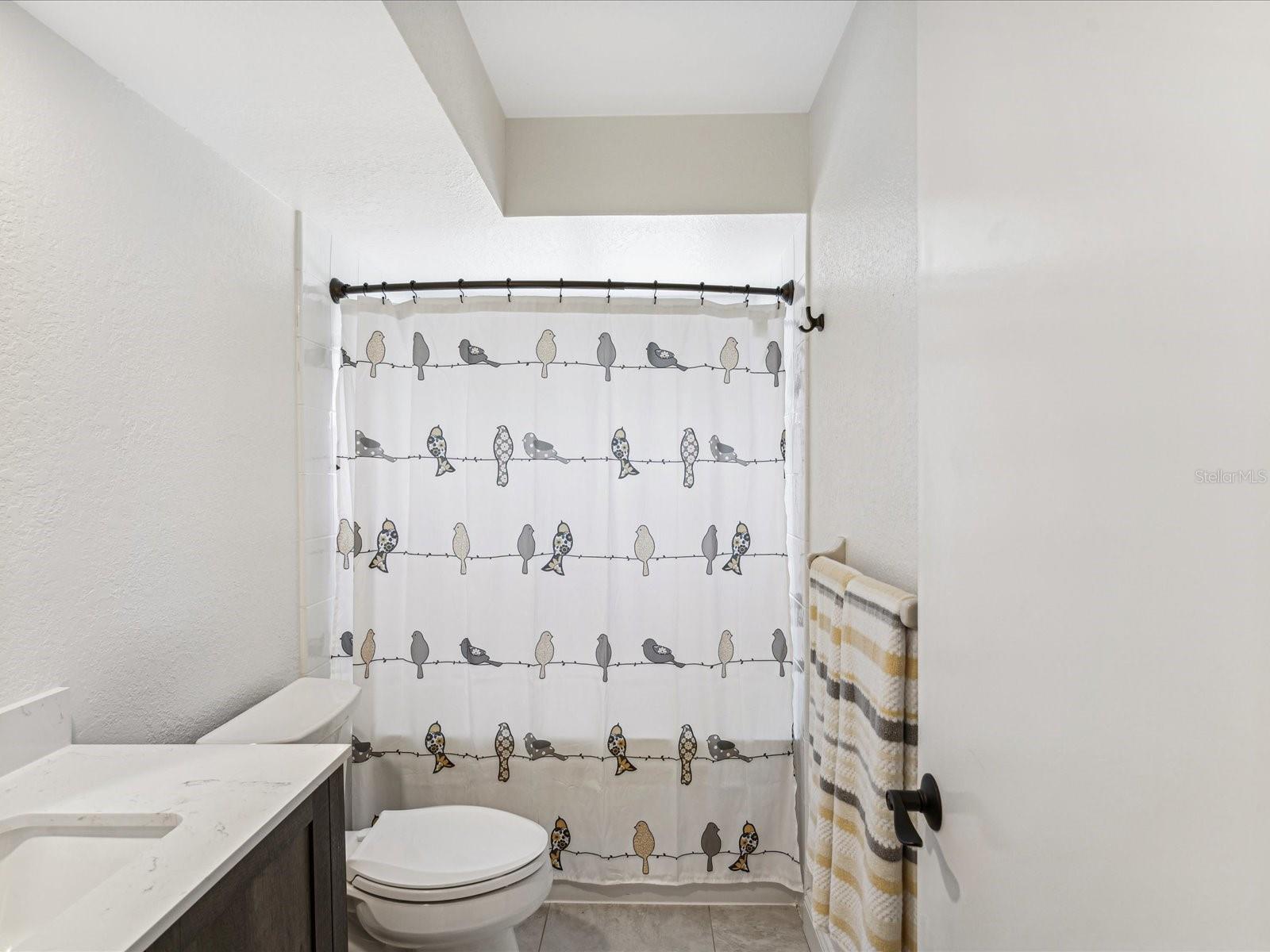 hallway bathroom