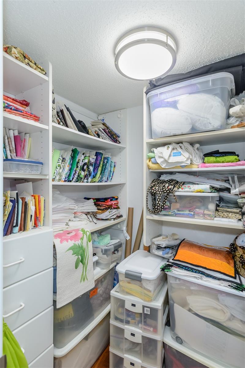 Walk-In Closet 2nd Bedroom