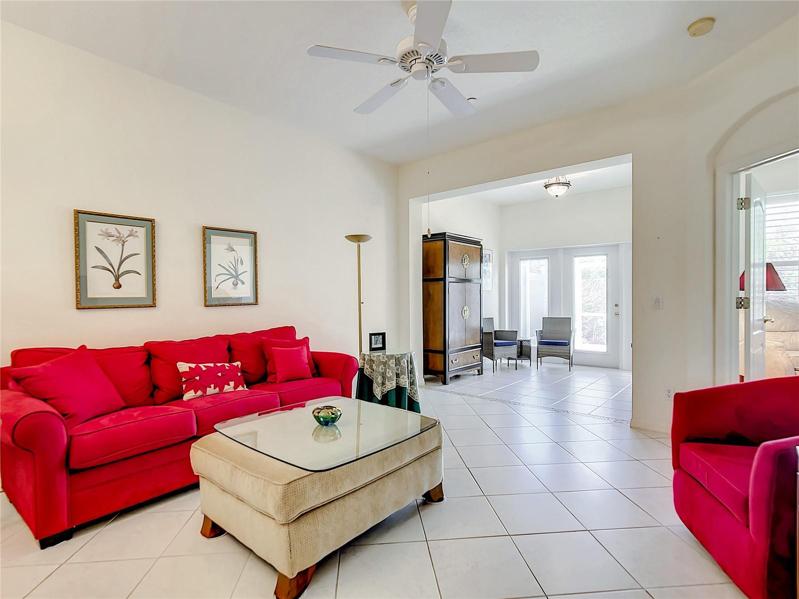 Great Room view with Office space or Bonus Room