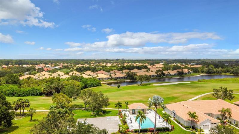 Community Pool is within a short walk from the home