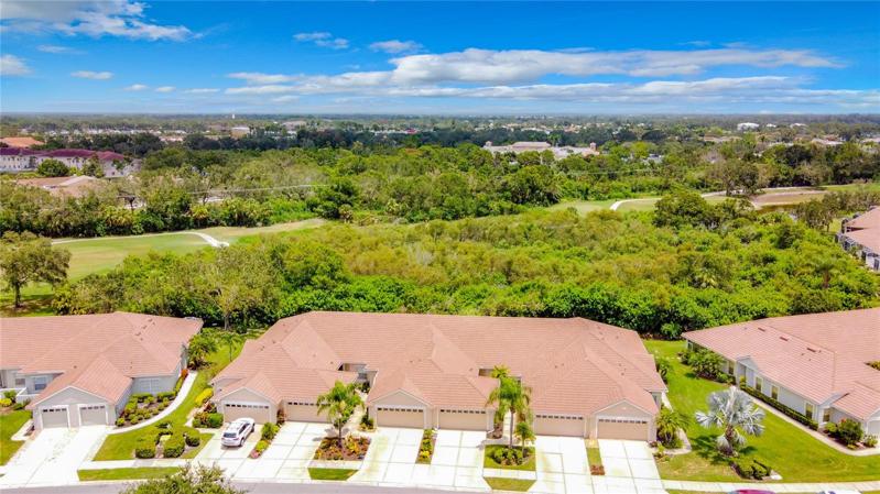 Aerial View 1801 SAN SILVESTRO DRIVE, VENICE, Florida 34285