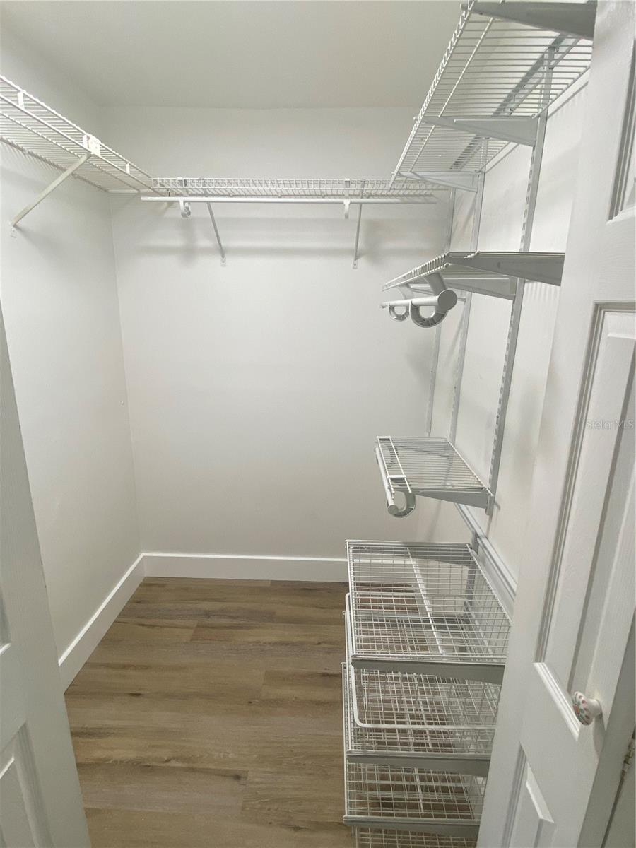 Master closet