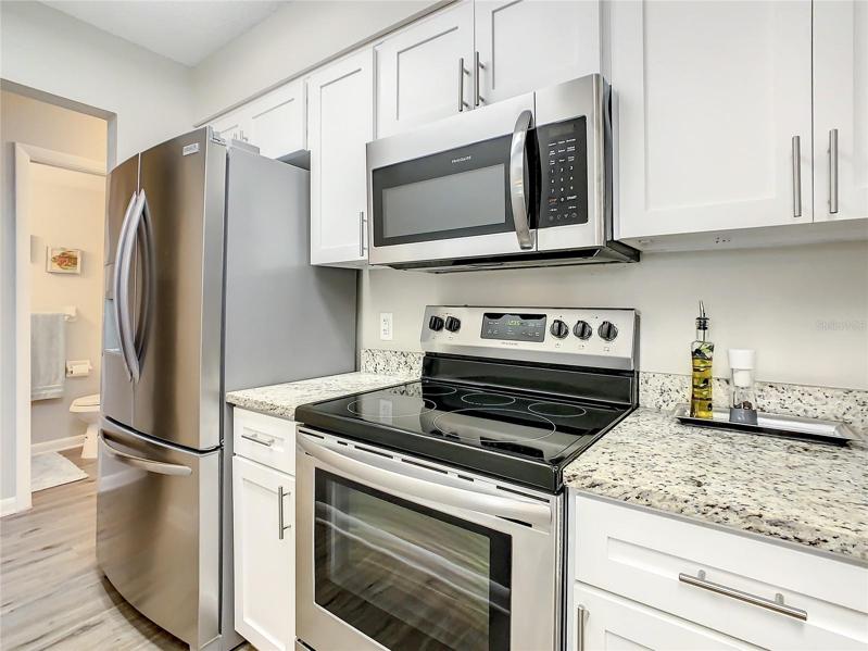 Newer stainless appliances