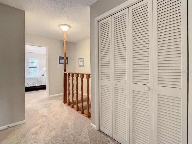upstairs hallway