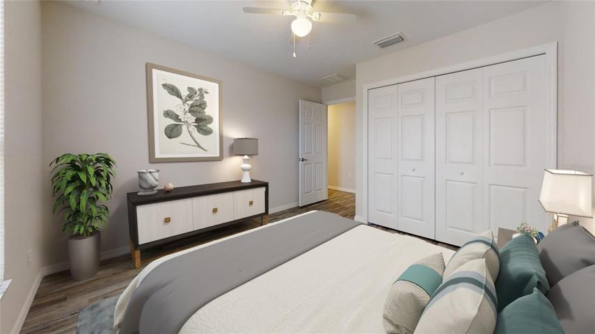 Staged Model Bedroom 2